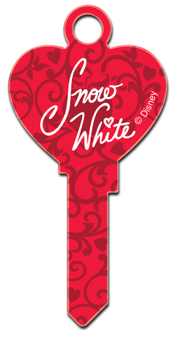 CUTE SNOW WHITE Classic Designer House Key Blank for Kwikset KW1 KW10 KW11 - Picture 2 of 3