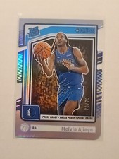 2024-25 Donruss Rated Rookie Melvin Ajinco RC 238 Silver Press Proof Die-Cut /75