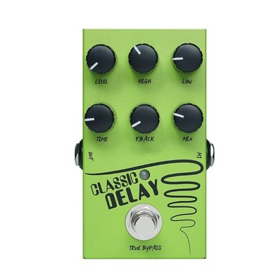 Compacts Delay Effect Pedal with Multiple Delay Models True Bypass Effect Pedal