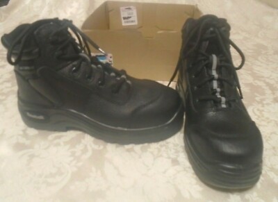 NEW Reebok Womens Trainex Composite Toe Black Work Boots Size 6.5 WIDE MSRP $182