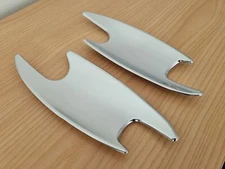 UK SELLER CHROME Door Handle Scoup Bucket Cup Covers for Mercedes SLK Class R171
