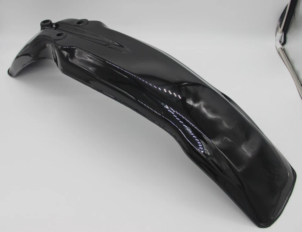 Guardabarros delantero negro para guardabarros Honda XL125 S 1984-1985 XL185 S 1983-1984 Foto 4 de 4