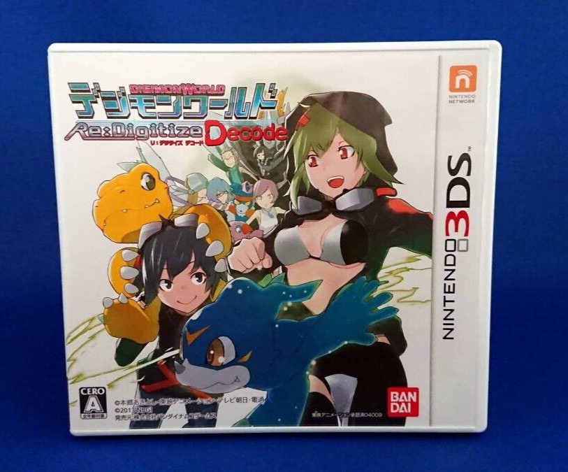 未開封ニンテンドー3DS デジモンワールド Re：Digitize Decode Digimon World Re: Digitize Decode 3DS Bandai Namco Nintendo 3DS