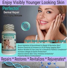 Anti- Aging Collagen Dermal Repair Wrinkles Blemishes Firmer Skin Fine Lines 60s