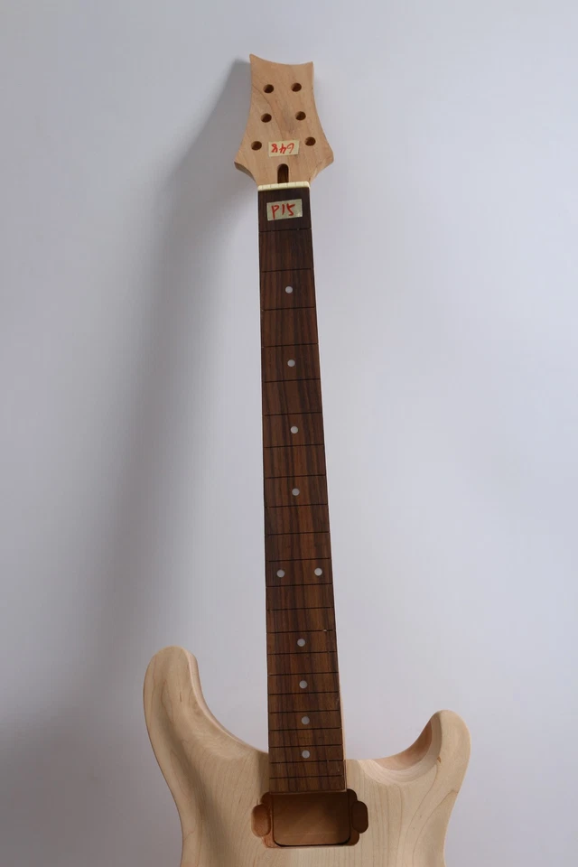 1set guitar Kit Guitar neck 22fret guitar body Mahogany Maple wood Set in Bodies - Image 3 of 4