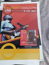 ROBERT CRAY BAND   Vintage Promo Poster