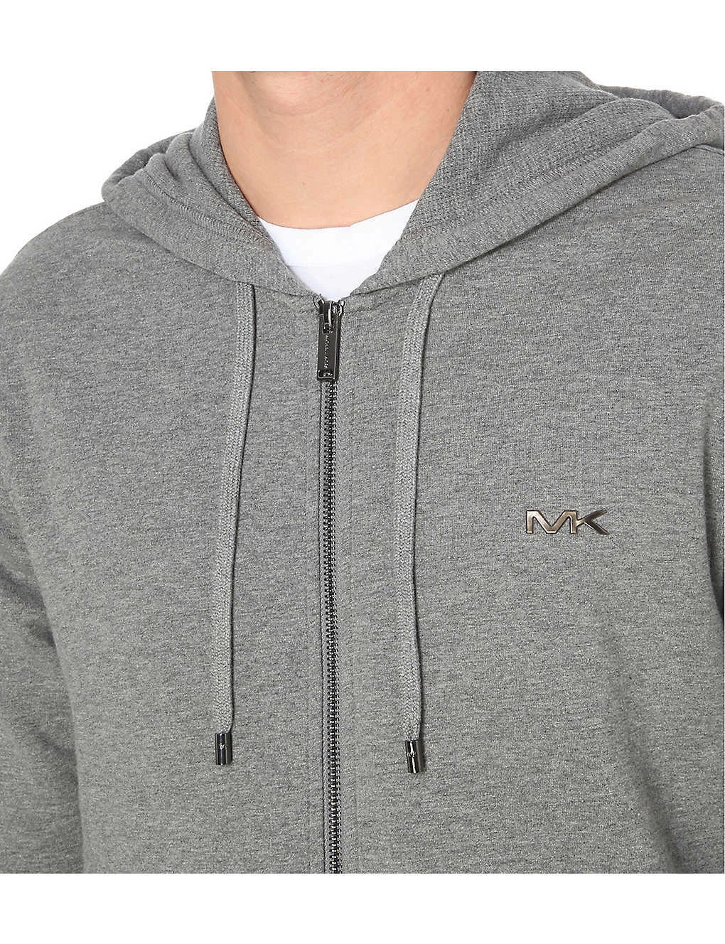 Felpa con cappuccio uomo Michael Kors cotone elasticizzato extra large nuova con etichetta