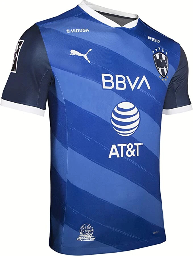 Puma C.F. Monterrey 20/2021 Mens Size Large Away Stadium Jersey 763080-01