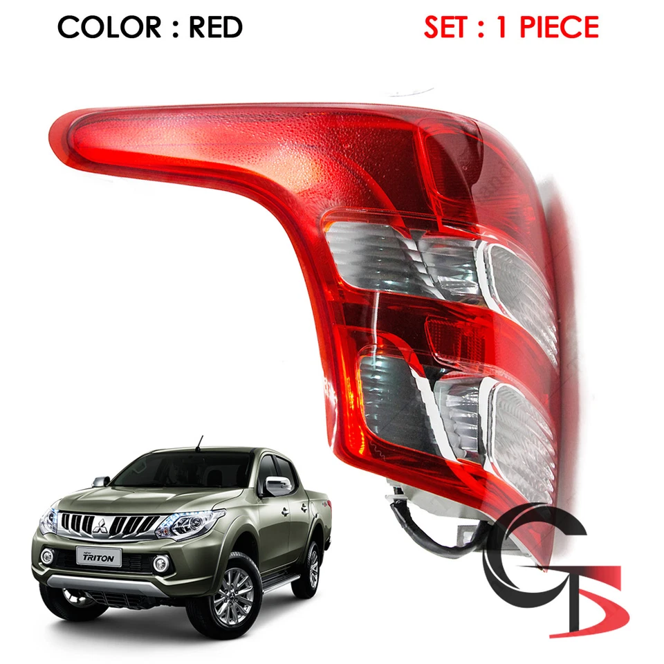 Left Tail Lamp Light Trim Genuine Red For Mitsubishi Triton L200 2015 - 2017 Foto 2 de 3