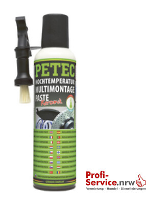 Petec Hochtemperatur Montagepaste Bremsenpaste Pinseldose 200ml 94420