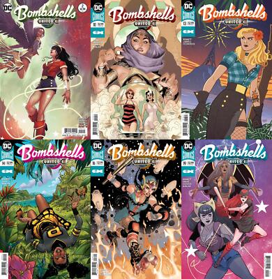 Bombshells United (Issues #2 to #19, 2017-2018)