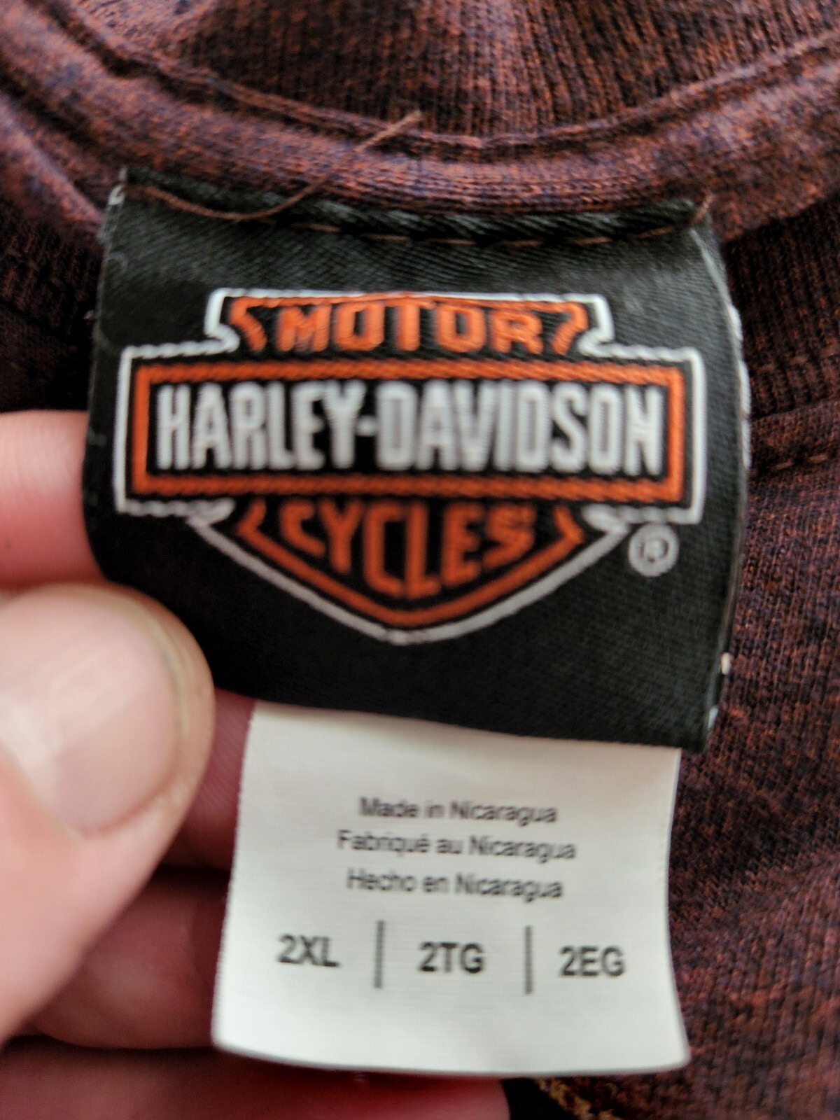 Fishers, Indiana Harley Davidson Motorcycle Tee Shirt… Gem