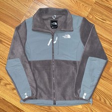 The North Face Denali Fleece Jacket Gray Women  s L Full Zip Gorpcore TNF Outdoor