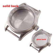 36mm Pilot Stainless Steel Sapphire Watch Case Fit japan NH35 NH36 2824 Aviator