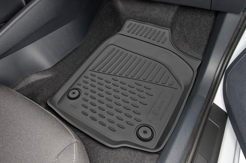 Gummifußmatten für 5er BMW F10 2010-2013 3D Passform Hoher Rand Gummimatten - Bild 5 von 6