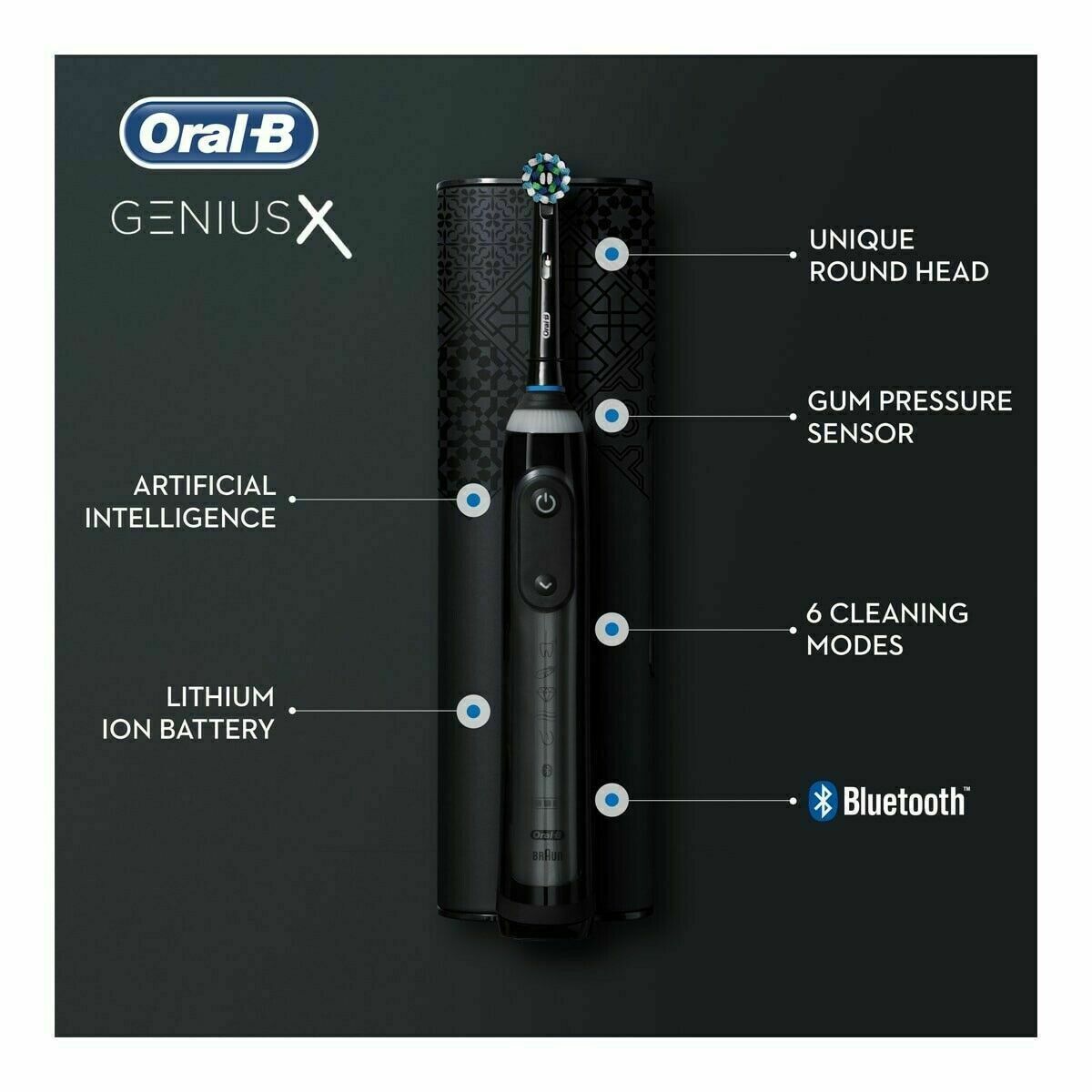 Oral-B 20000 Braun Genius X Luxe Edition Electric Toothbrush Oral-B 20000 Braun Genius X Luxe Edition Electric Toothbrush