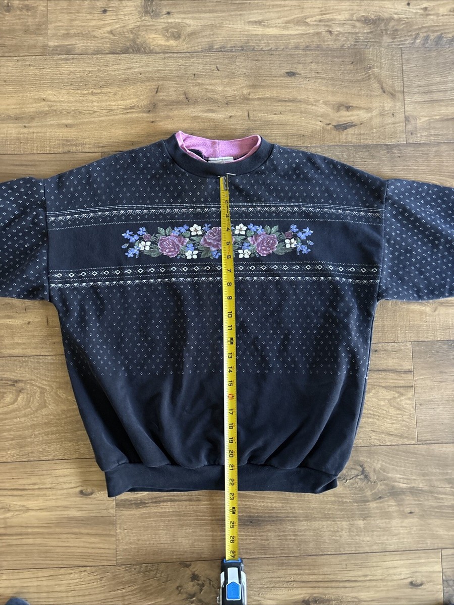 Vintage 90's Artisans Sunschein Designs AOP Sweatshirt Crewneck