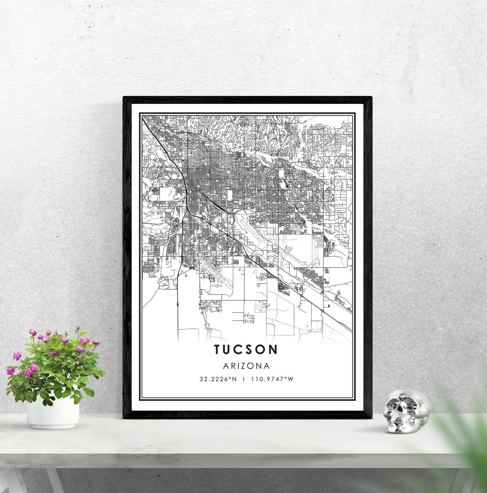 Arizona Destination Signpost Lp Artwork 9x12 Art Print For Sale Online Ebay