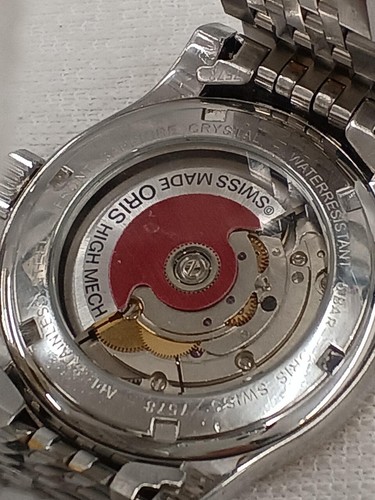Oris 7578 Classic Watch Automatic Men's White Dial Swiss Made Round Used Japan - 第 10/12 張圖片