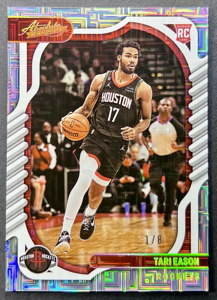 TARI EASON 2022-23 Chronicles Absolute 128 Lucky Envelopes #/8 Rookie RC ROCKETS - Image 2 of 4