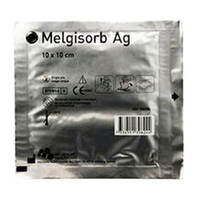 Molnlycke 252200 Melgisorb Plus Calcium Alginate Dressing 4 in.x4 in. Box of 10 