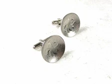 Vintage Sterling Silver Cufflinks By JML 32216