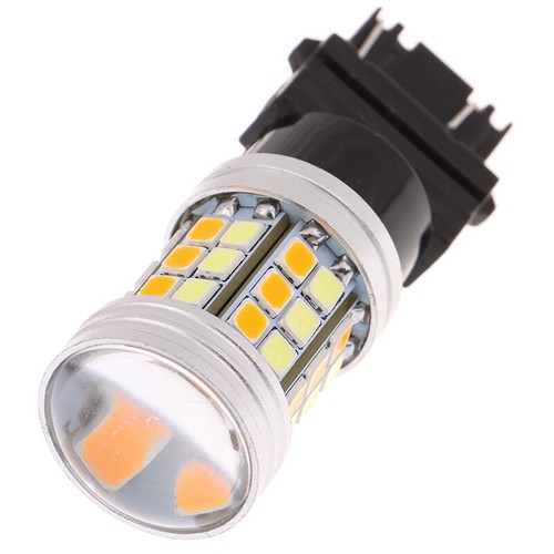 2Pcs 3157 LED Amber White Rear Turn Signal Parking High Power Light Bulbs:0Y _yi - Picture 4 of 12
