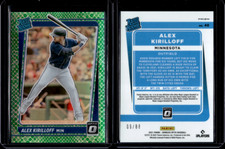2021 Panini Optic Baseball Green Dragon Rated Rookie #40 Alex Kirilloff /88