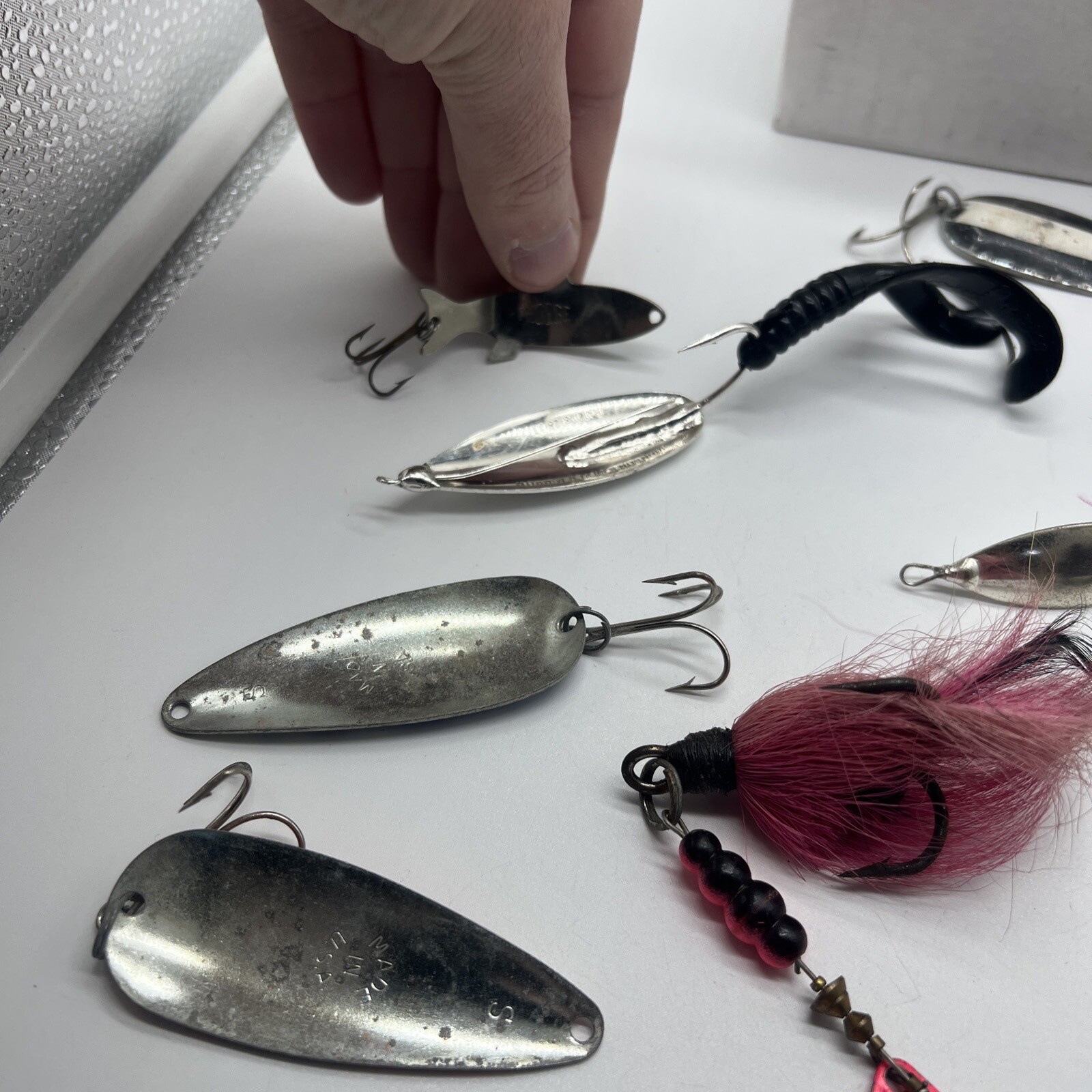 Lot of Small Tackle Spoons And More - Image 8