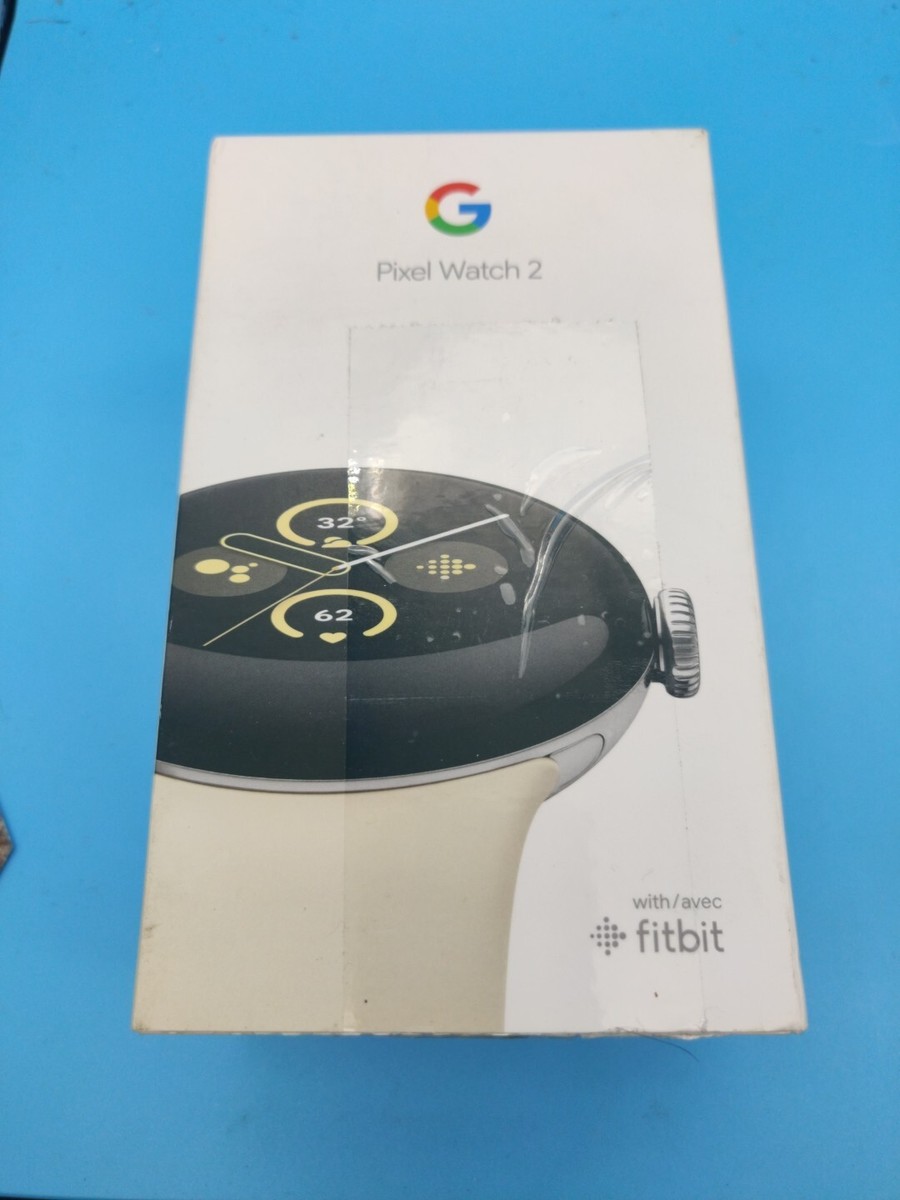 Google Pixel Watch 2 Wifi - Polished Silver Aluminum Case