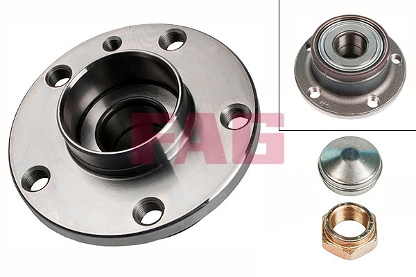 713 6909 80 FAG Radlager Kit FüR Fiat, Opel, Vauxhall-image