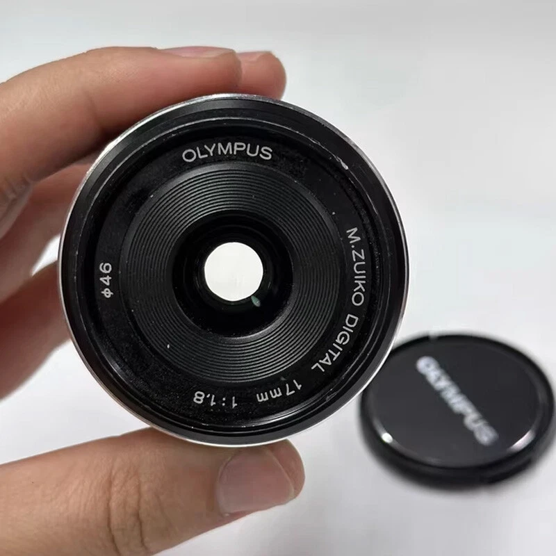 Lente gran angular para Olympus M.Zuiko Digital 17 mm F/1,8 con cubiertas traseras delanteras Foto 4 de 4