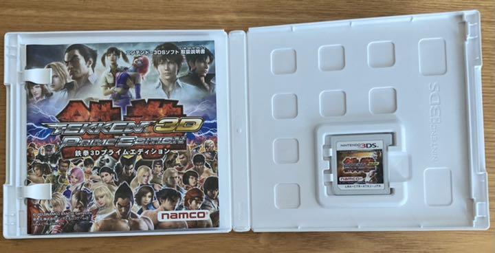 TEKKEN 3D PRIME EDITION Nintendo 3DS Boxed Manual Japan