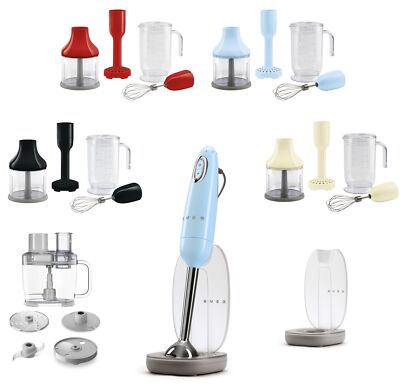 Aswahl Zubehör-Set Food-Prozessor Geräteständer SMEG Stabmixer HBF01/HBF02
