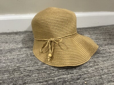 August Hat Women's Sun Hat with Adjustable Drawstrings Strings