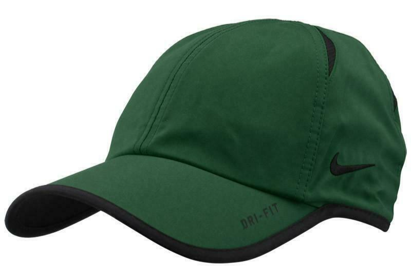 RARE Nike Adult Featherlight Hat One Size-gorge Green/black  display picture 3