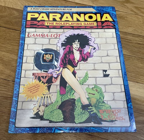 Paranoia RPG Gamma-Lot SW/Sealed West End Games