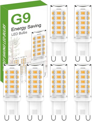 G9 LED Leuchtmittel - 3000K G9 LED Leuchtmittel warmweiß - 5W 560LM G9 LED - 5er Pack