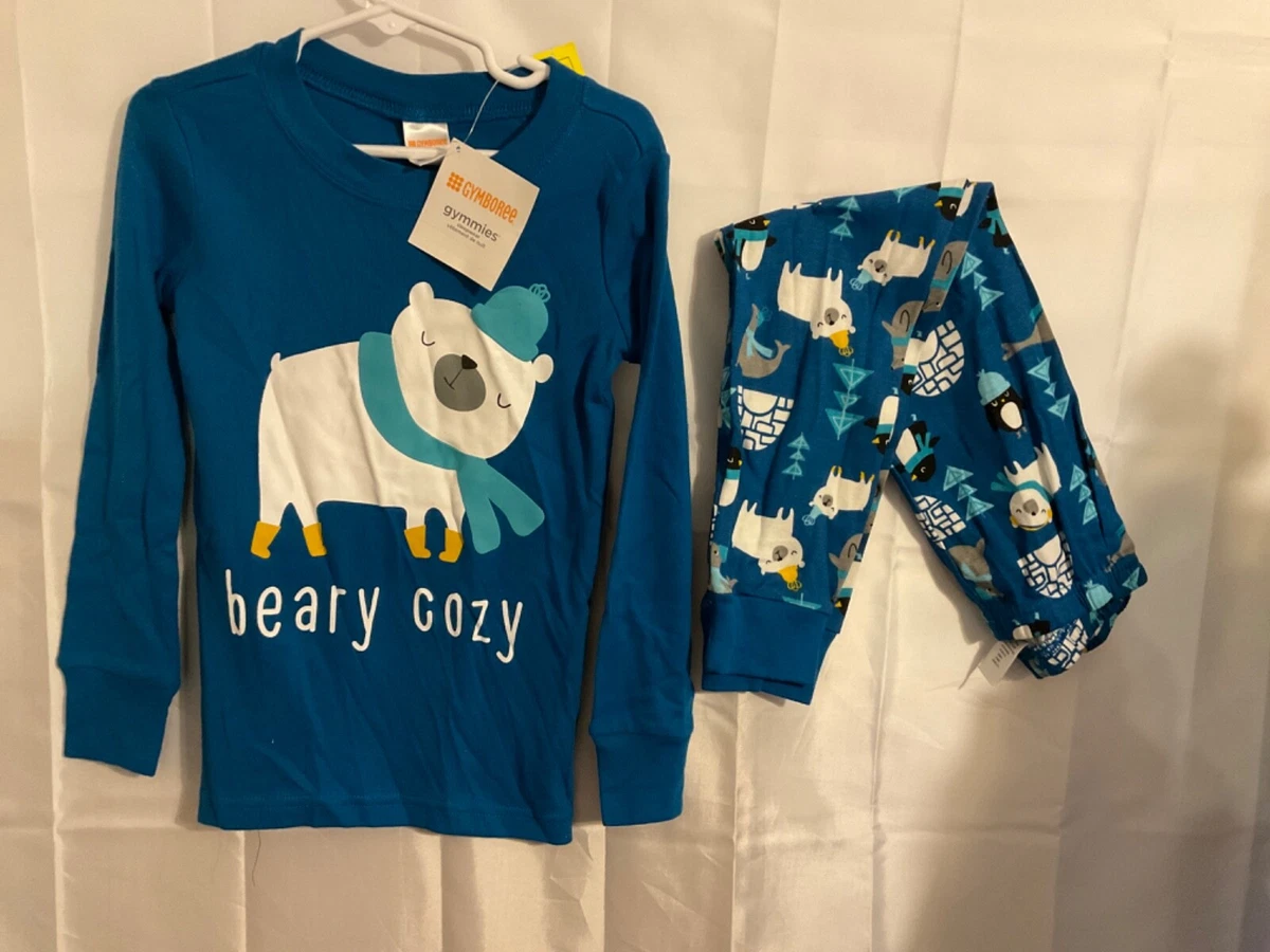 Gymboree Unisex Gymmies Pjs Pajamas Nwt Size 4 Bears Cozy eBay