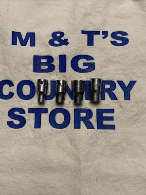 #ad Snap on Tools 1 4quot; Drive Torx Shallow Socket Set TLE50TLE60TLE70ATLE80A $55.00