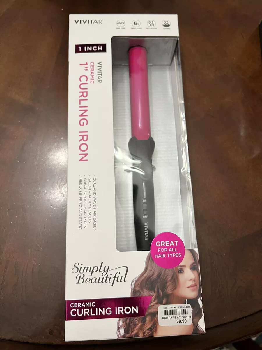 Vivitar ceramic curling iron cheap reviews