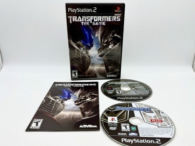 Lot Of 2 PS2 Games TransFormers and Transformers The Game PlayStation 2