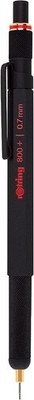 rOtring 800+ Mechanical Pencil and Touchscreen Stylus, Twist-to-Retract, HB 0.7