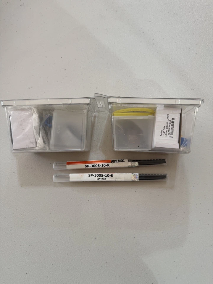 New Devilbiss Paint Spray Gun Air Cap Test Cap kk-5090-507 Original Box 2 pack - Image 2 of 2