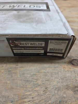 NEW!! BEST WELDS TIG Torches 20-12, 250 Amp, 12'' Cable