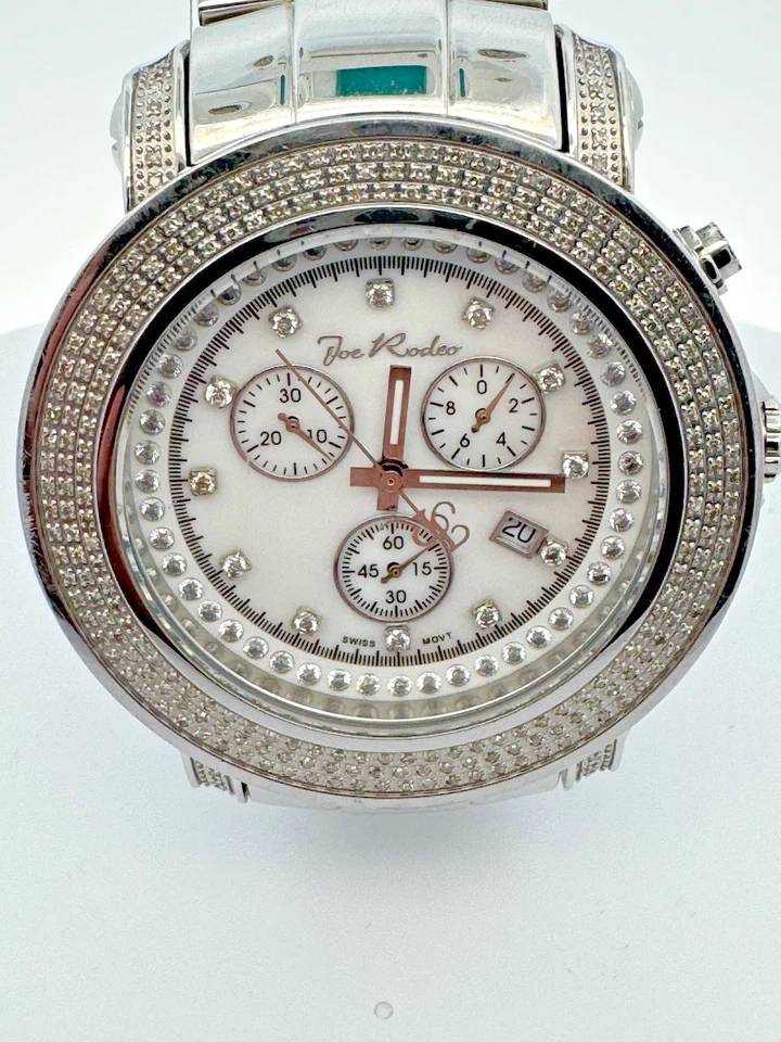 Joe Rodeo Junior 50MM Diamond Men’s Watch JJU4 - Image 3 of 4