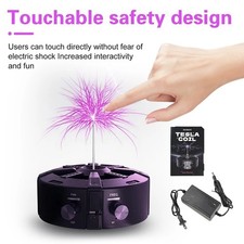 10Cm tesla coil Artificial Lightning Arc Generator Bluetooth Musical Tesla Coil