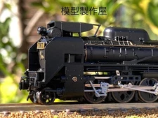 KATO D51 201 Modified Steam Locomotive N Gauge Model Black with Light