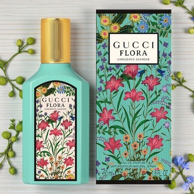 Gucci Flora Gorgeous Jasmine 1.6 oz EDP Eau De Parfum for Women New Sealed