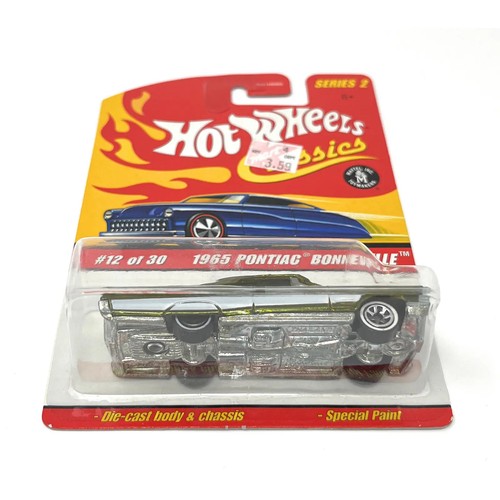 Hot Wheels 2009 Classics - 65 Pontiac Bonneville (Spectraflame Olive Green) - Picture 2 of 3